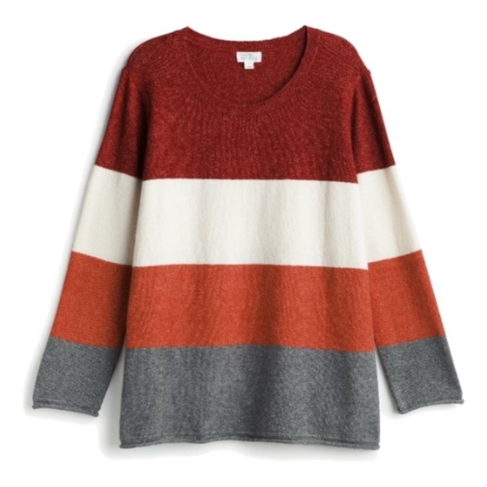NWT Market & Spruce Stitch Fix Wide Stripe Sweater